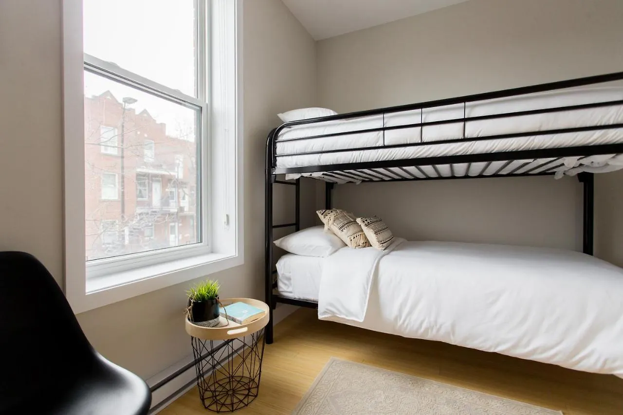 Trendy Little Italy 3 Bedroom Condo By Den Stays 蒙特利尔 0*,