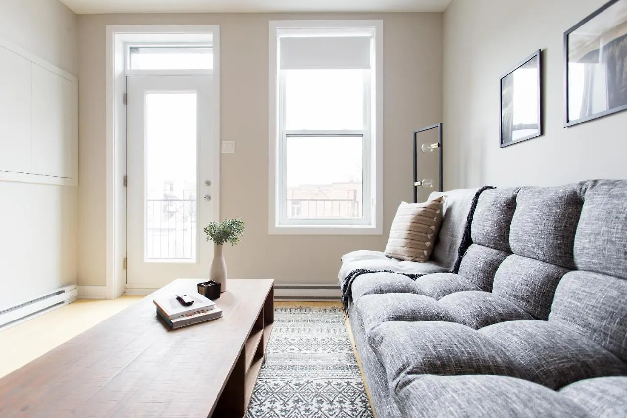 公寓 Trendy Little Italy 3 Bedroom Condo By Den Stays 蒙特利尔